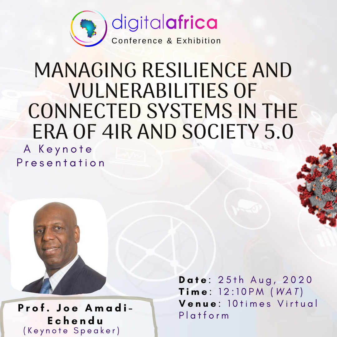 Managing resilience and vulnerabilities of connected systems in the era of 4IR and Society 5.0